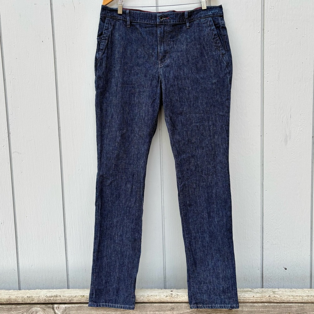 RALEIGH DENIM WORKSHOP Jeans—Mens 38 x 33—“Martin”—Made in North Carolina—Signed